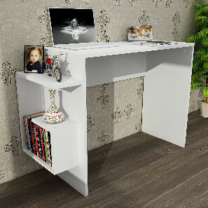 PC asztal Askan (fehér)