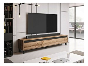 TV asztal/szekrény Mirjan Evrona (wotan + wotan + antracit)