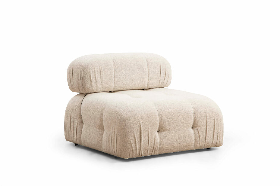 Háromszemélyes kanapé Bubel (krém)