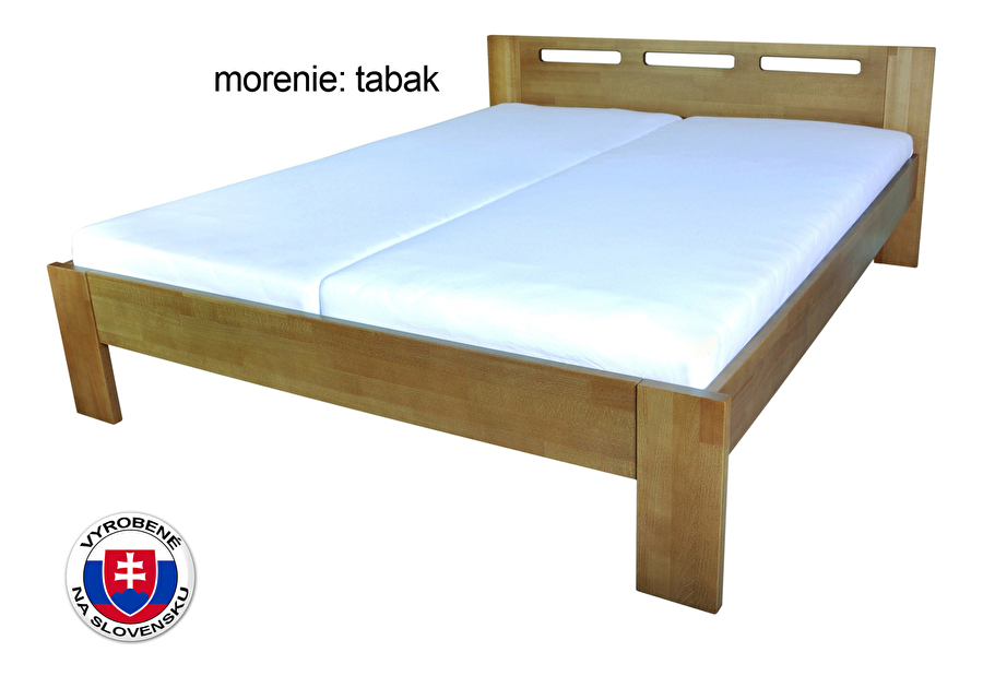 Egyszemélyes ágy 210x90 cm Neoma (masszív)