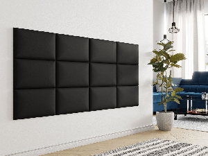 Kárpitozott fali panel Pazara 50x30 (öko-bőr Soft 011 + fekete)