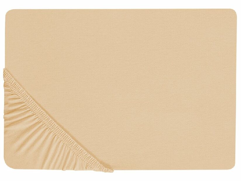 Lepedő 160 x 200 cm Januba (homokbézs)