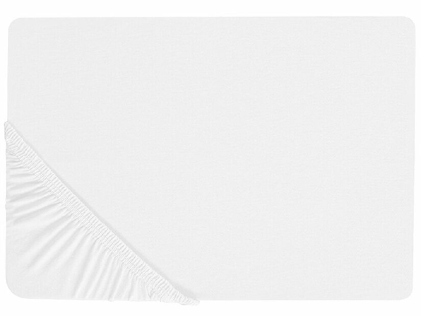 Lepedő 160 x 200 cm Januba (fehér)