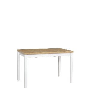 Széthúzható asztal 80 x 120+150 I (gandson tölgy L) (fehér)
