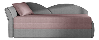 Háromszemélyes kanapé Agira 22 (szürke + rózsaszín) (B) *kiárusítás