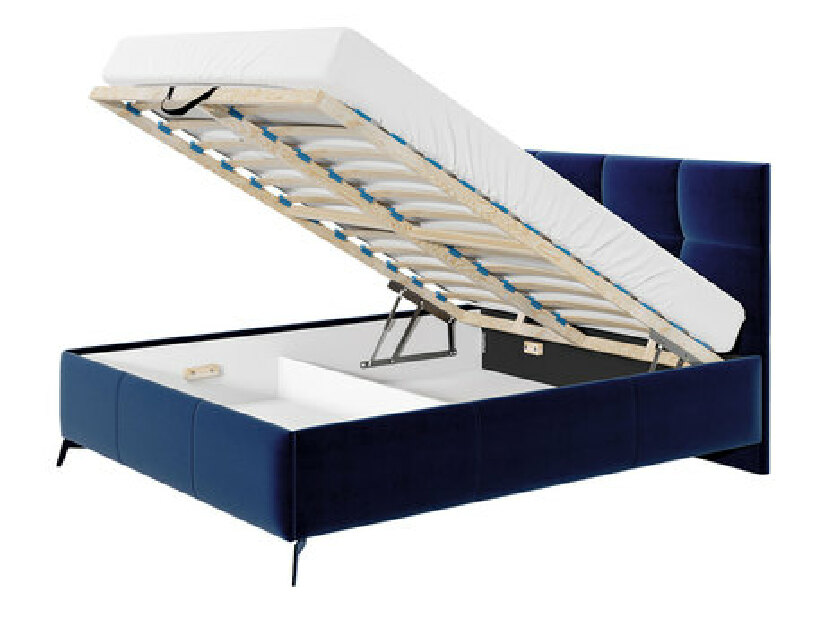 Kárpitozott ágy tárolóhellyel Waverly (160x200) (Fresh 11)