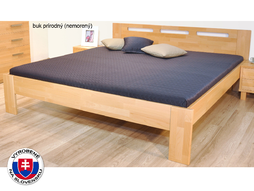 Egyszemélyes ágy 90 cm Neoma (masszív)