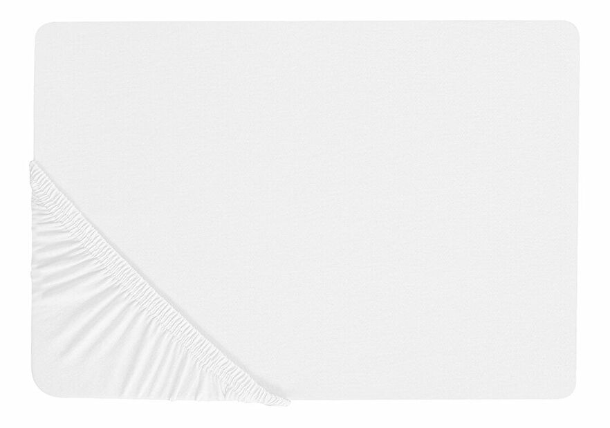 Lepedő 180 x 200 cm Januba (fehér)