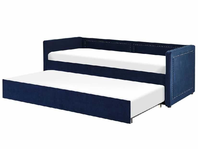 Egyszemélyes ágy 200 x 90 cm Toki (rózsaszín) (ágyráccsal)