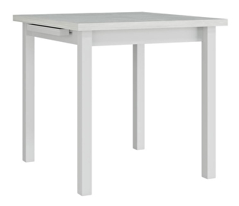 Széthúzható asztal Ewan 80 x 80+110 VII (fehér L)