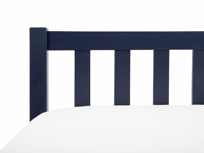 Franciaágy 180 cm FLORIS (ágyráccsal) (kék)