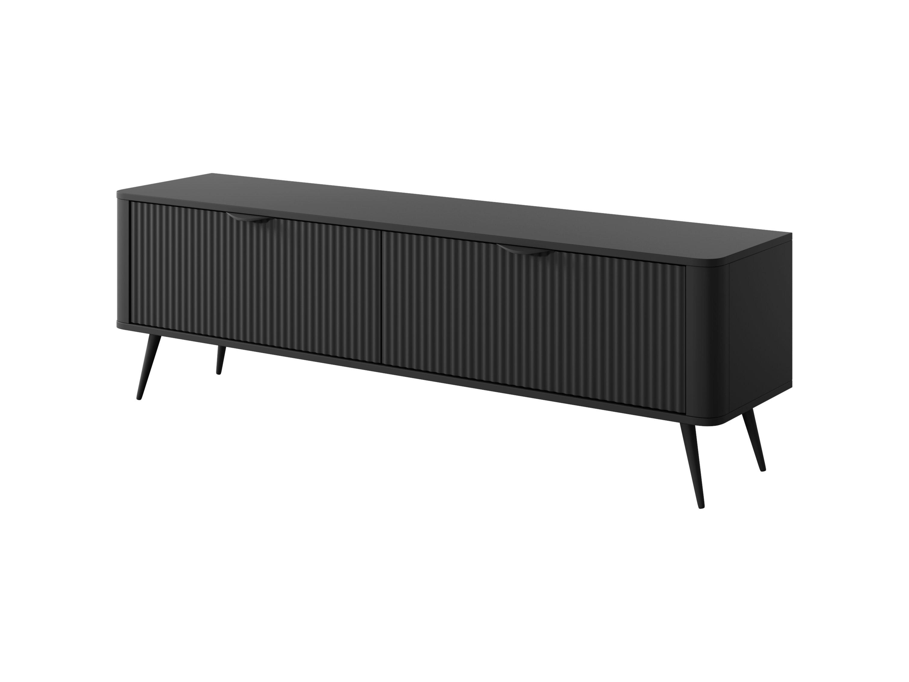 TV asztal/szekrény Lethe II (fekete)