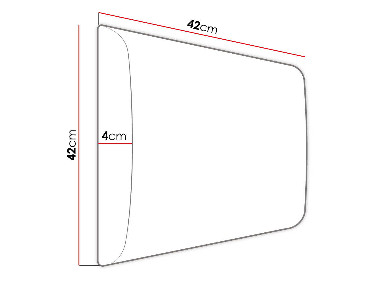 Kárpitozott fali panel (5 db.) Pag 42x42  (barna)  *kiárusítás